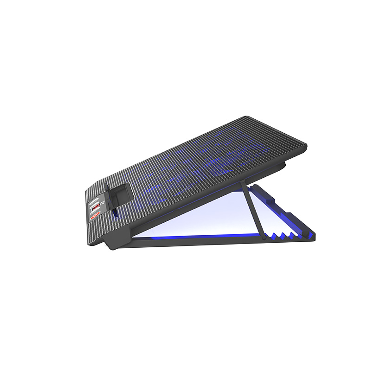 Xtech Tuuli Gaming XTA-161 Base Enfriamiento Notebook, 6 Ventiladores, LED Azul, Hasta 17”, USB 6