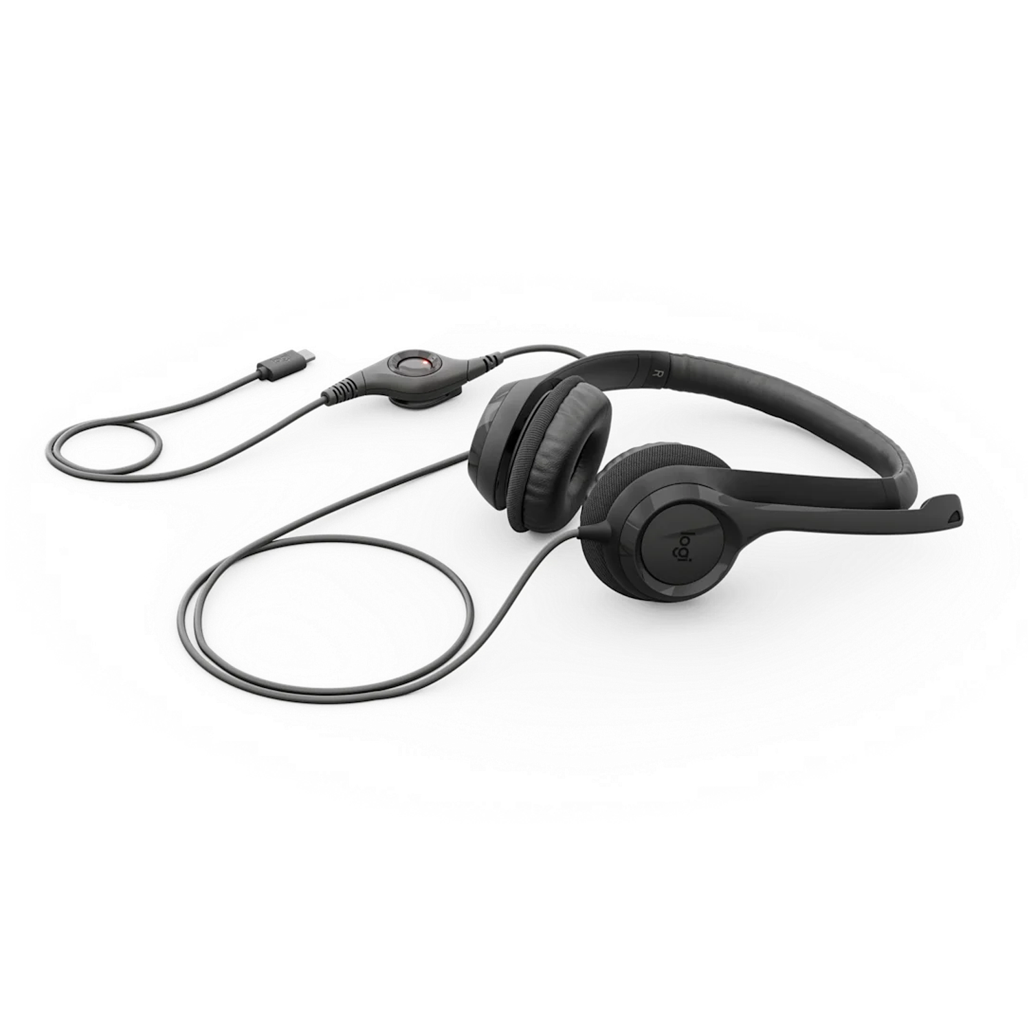 Logitech H390, Audífonos Con Micrófono USB C, PC, Mac  4