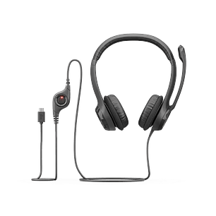 Logitech H390, Audífonos Con Micrófono USB C, PC, Mac 