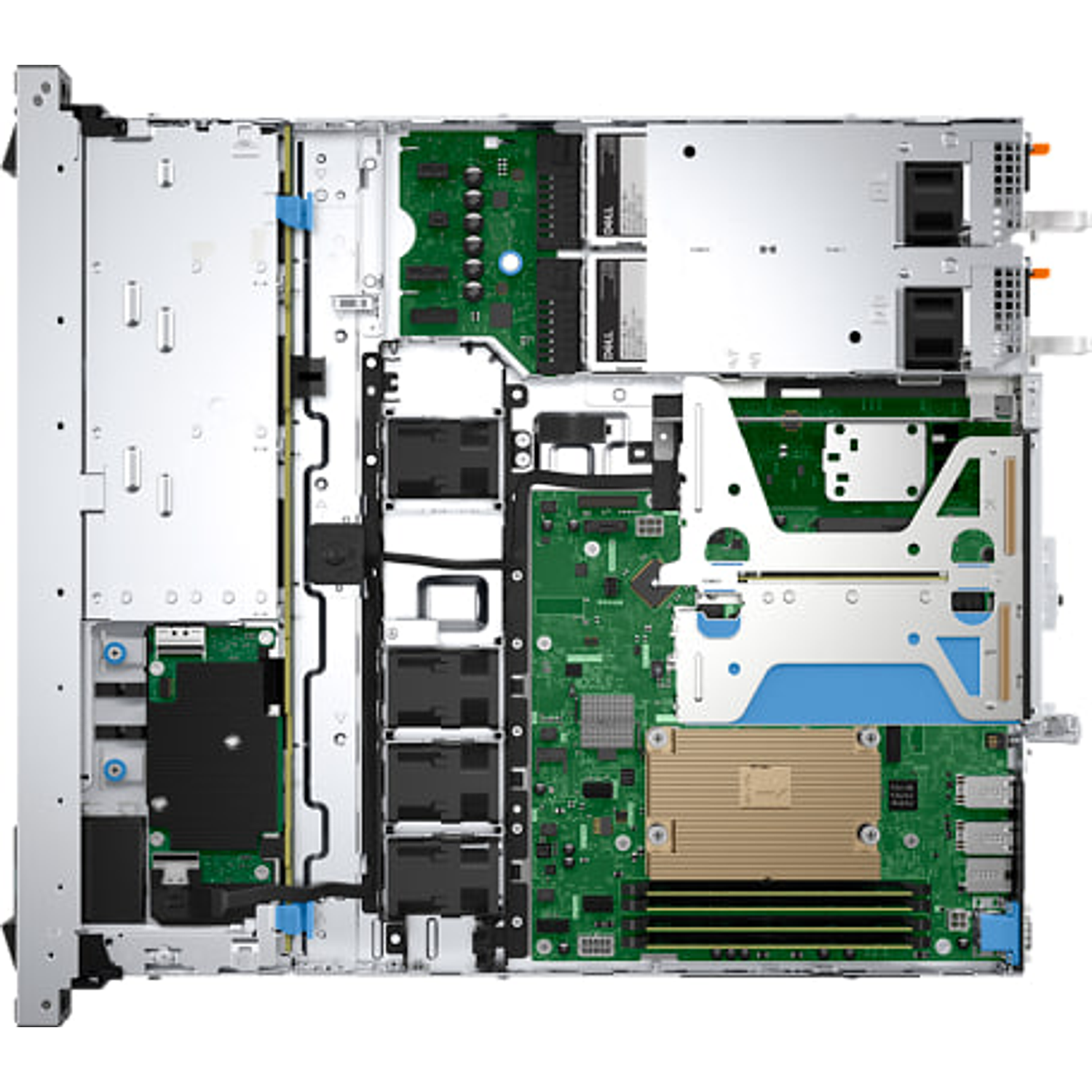 Dell PowerEdge R360, Servidor Intel Xeon 6353P, 32GB DDR4, 2TB HDD, Rack 1U 7