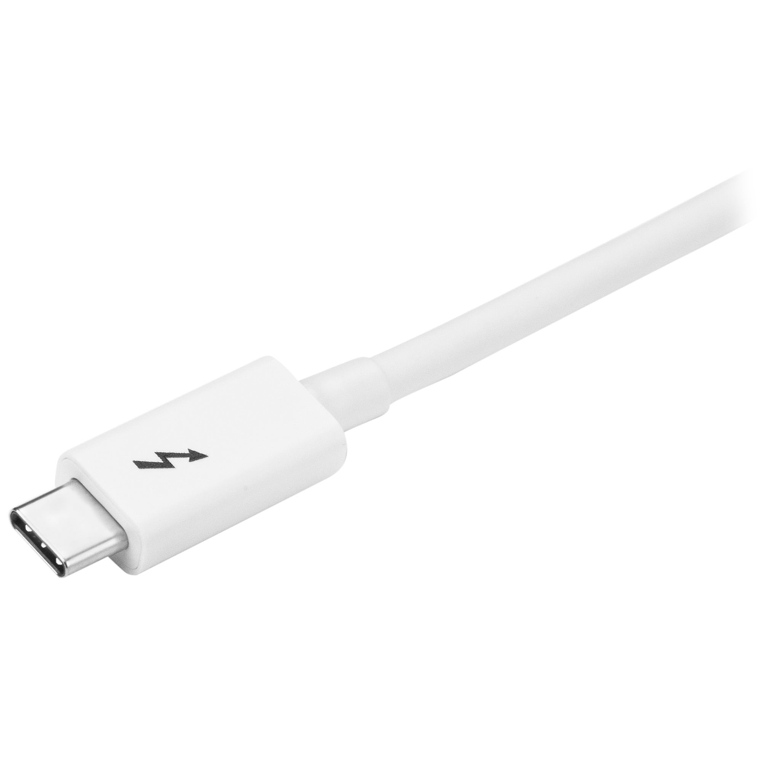 StarTech Cable Thunderbolt 3 de 2m Cable Compatible con USB-C y DisplayPort Blanco 5