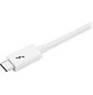 StarTech Cable Thunderbolt 3 de 2m Cable Compatible con USB-C y DisplayPort Blanco - thumbnail 5