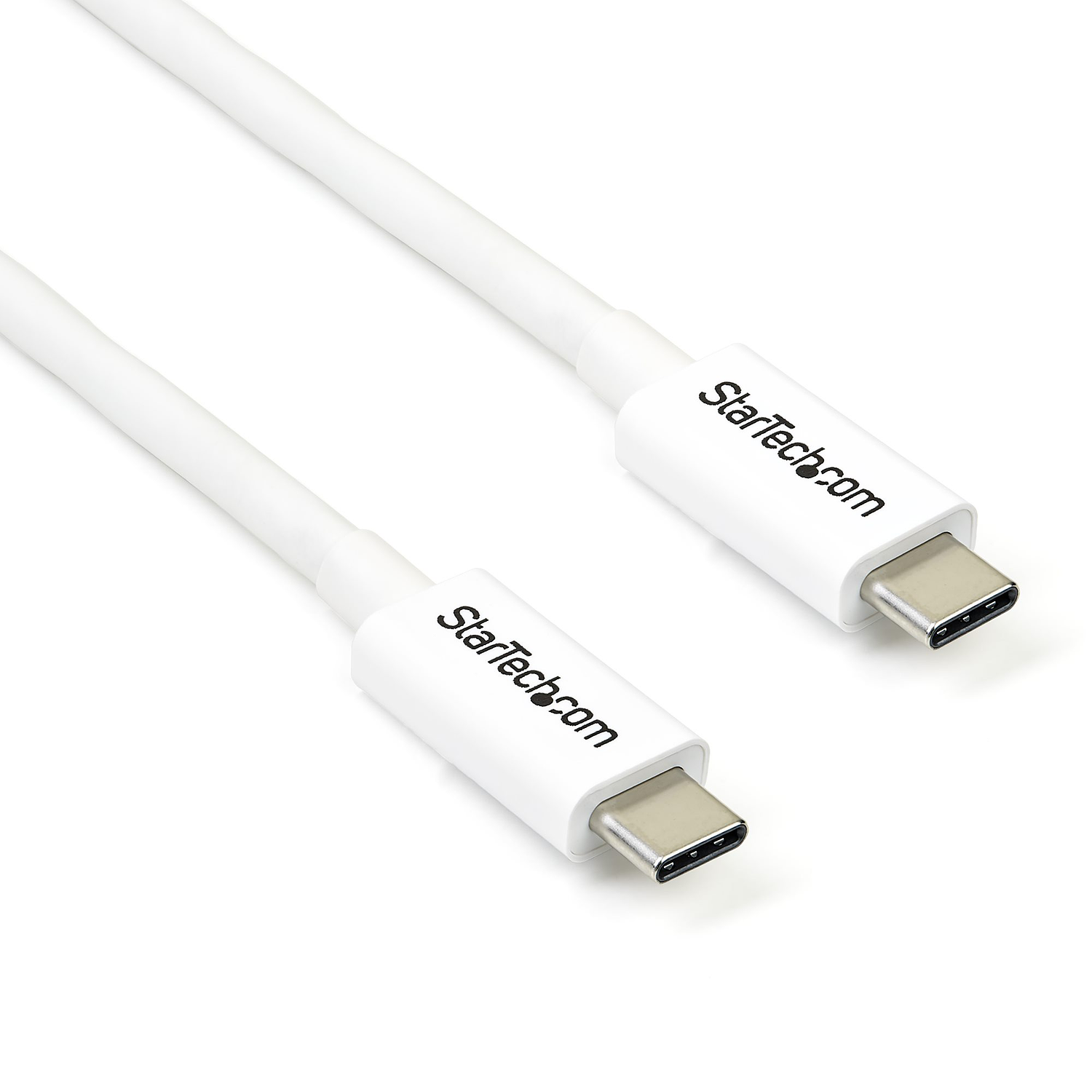 StarTech Cable Thunderbolt 3 de 2m Cable Compatible con USB-C y DisplayPort Blanco 4