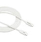 StarTech Cable Thunderbolt 3 de 2m Cable Compatible con USB-C y DisplayPort Blanco - thumbnail 1