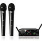 AKG WMS40 Mini Vocal Set ISM2 UHF Micrófono Inalámbrico, Hasta 30h - Miniatura 1