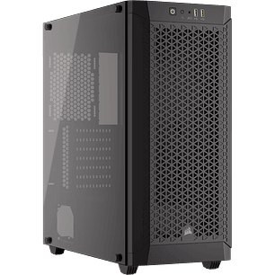 Corsair 480T Airflow ATX Gabinete Mid-Tower, Panel Frontal Airflow, Vidrio Templado, USB 3.2 Gen 1, Soporte E-ATX, Refrigeración 360 mm, Negro