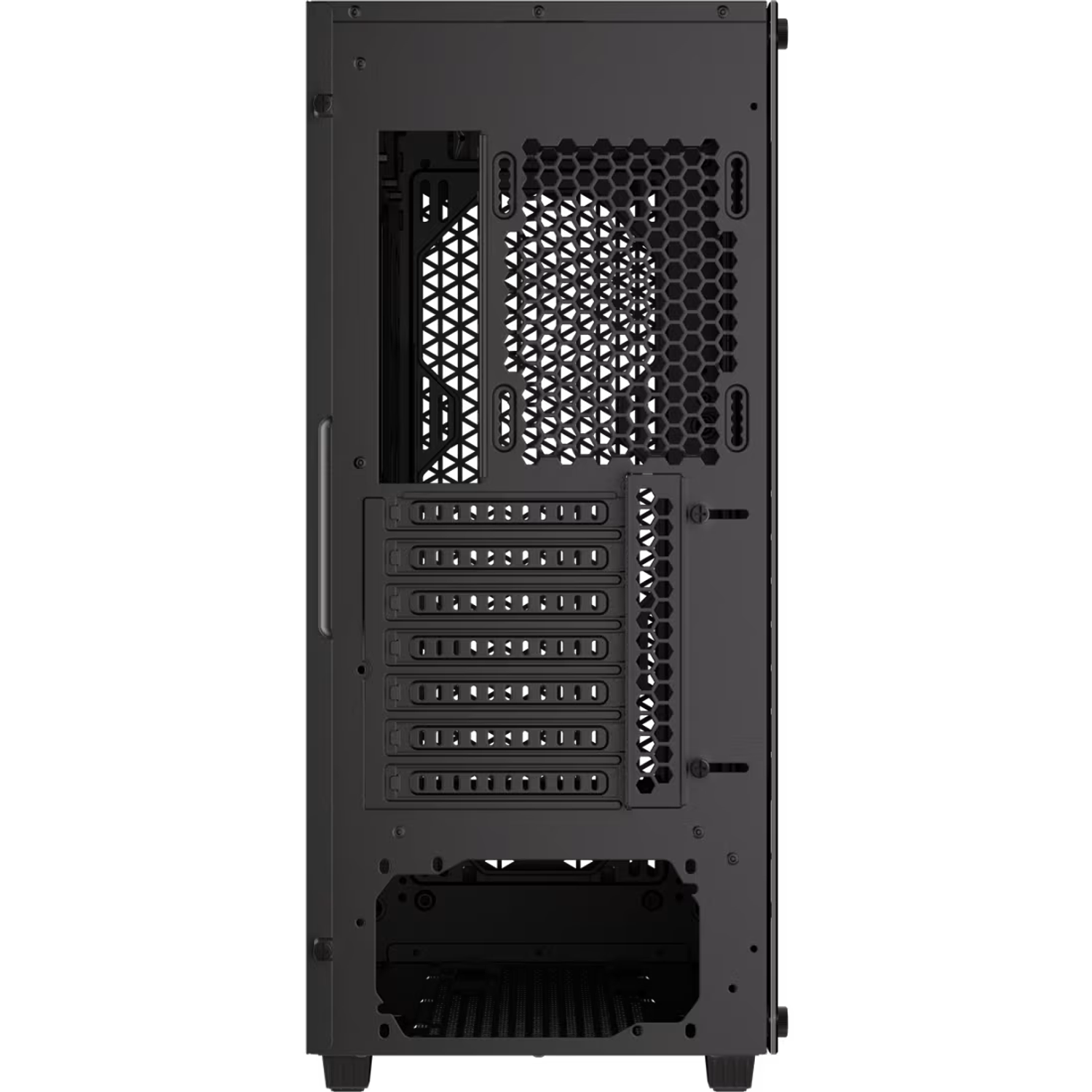Corsair 480T Airflow ATX Gabinete Mid-Tower, Panel Frontal Airflow, Vidrio Templado, USB 3.2 Gen 1, Soporte E-ATX, Refrigeración 360 mm, Negro 4
