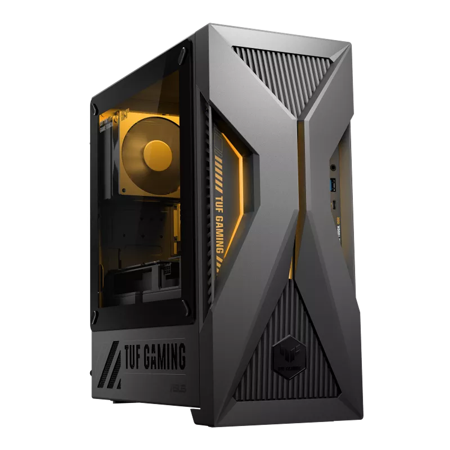 ASUS Desktop Gaming PC Gamer, Intel Core i5-13420H 2.1GHz, NVIDIA GeForce RTX 5060 Ti 8GB, 16GB DDR5, 512GB SSD NVMe, Windows 11, WiFi 6 4