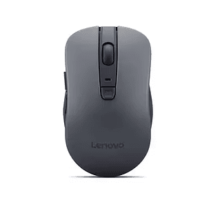 Lenovo WL310 Mouse Silencioso Bluetooth, Inalámbrico, DPI Ajustable 800/1200/1600, Ergonómico, Gris, Oficina y Home Office
