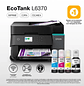 Epson EcoTank L6370 Impresora Multifuncional Escáner Copiadora a Color, Inyección de Tinta, Wi-Fi, USB, Dúplex Automático, A4, Alto Rendimiento - Miniatura 2