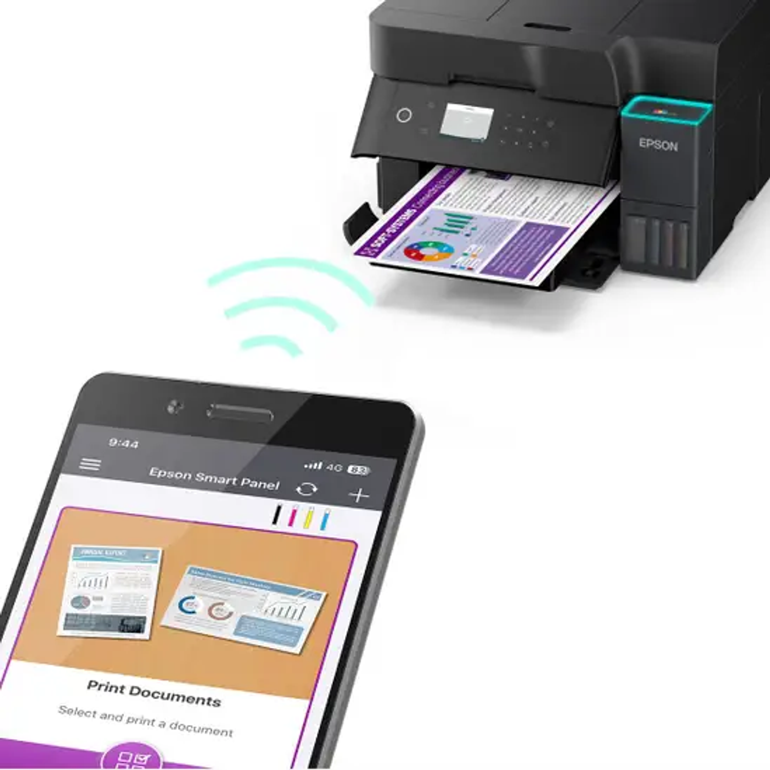 Epson EcoTank L6370 Impresora Multifuncional Escáner Copiadora a Color, Inyección de Tinta, Wi-Fi, USB, Dúplex Automático, A4, Alto Rendimiento 11