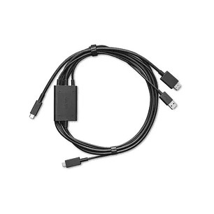 Wacom One Cable ACK4490602Z 3 en 1 Cable HDMI USB-A USB-C, Compatible Wacom One 12 y 13 Touch 