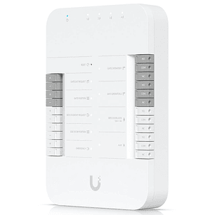 Ubiquiti UA-HUB-GATE Controlador de Portón DIN-Rail, PoE++, Ethernet Gigabit, Múltiples Relés, Control de Acceso, Seguridad Residencial y Comercial