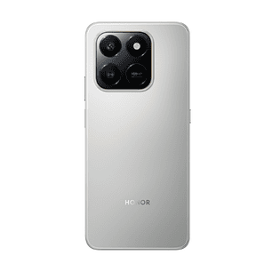 Honor X7d Smartphone 8GB RAM, 256GB, IP65, Batería 6500 mAh, Cámara 108MP, Pantalla 6.77” 120Hz, Android 15, Plata Meteoro