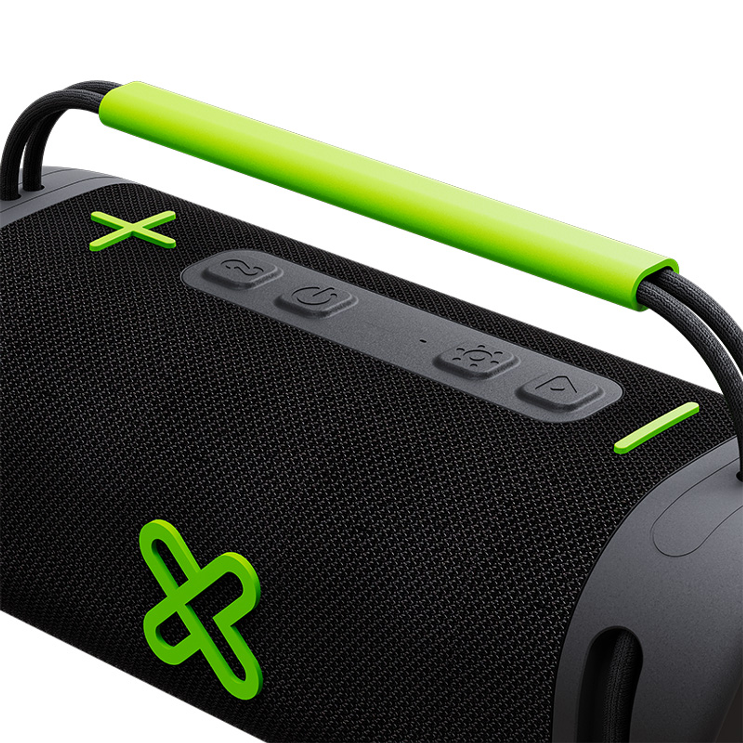 Klip Xtreme KBB-250 WaveRider Parlante Bluetooth Portátil 40W, Boombox Inalámbrico IPX7, Luces LED Multicolor, Batería hasta 74 Horas, TWS, USB, AUX, TF, Negro 2