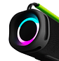 Klip Xtreme KBB-250 WaveRider Parlante Bluetooth Portátil 40W, Boombox Inalámbrico IPX7, Luces LED Multicolor, Batería hasta 74 Horas, TWS, USB, AUX, TF, Negro - thumbnail 3