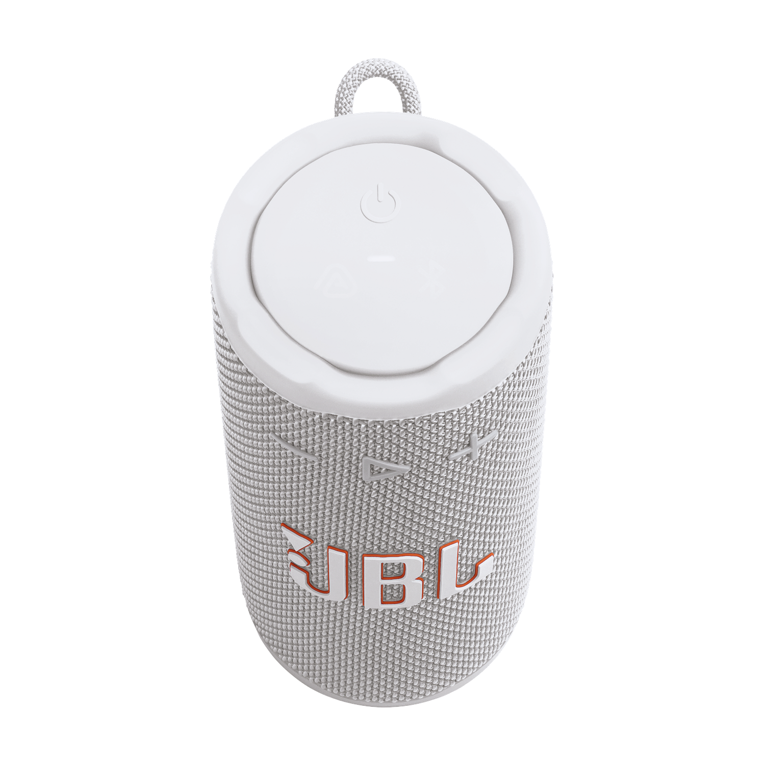 JBL Grip Parlante Bluetooth Portátil, Sonido JBL Pro, IP68 Resistente al Agua y Polvo, 14 h Reproducción, Luz LED Ambiental, Auracast, Blanco 3