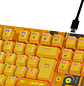 Primus Gaming Teclado Mecánico Gamer C3PO Edition, Inalámbrico y Cableado, RGB, Trímodo 2.4 GHz Bluetooth USB, Switch Rojo, Español Latino, Diseño Ergonómico - Miniatura 1