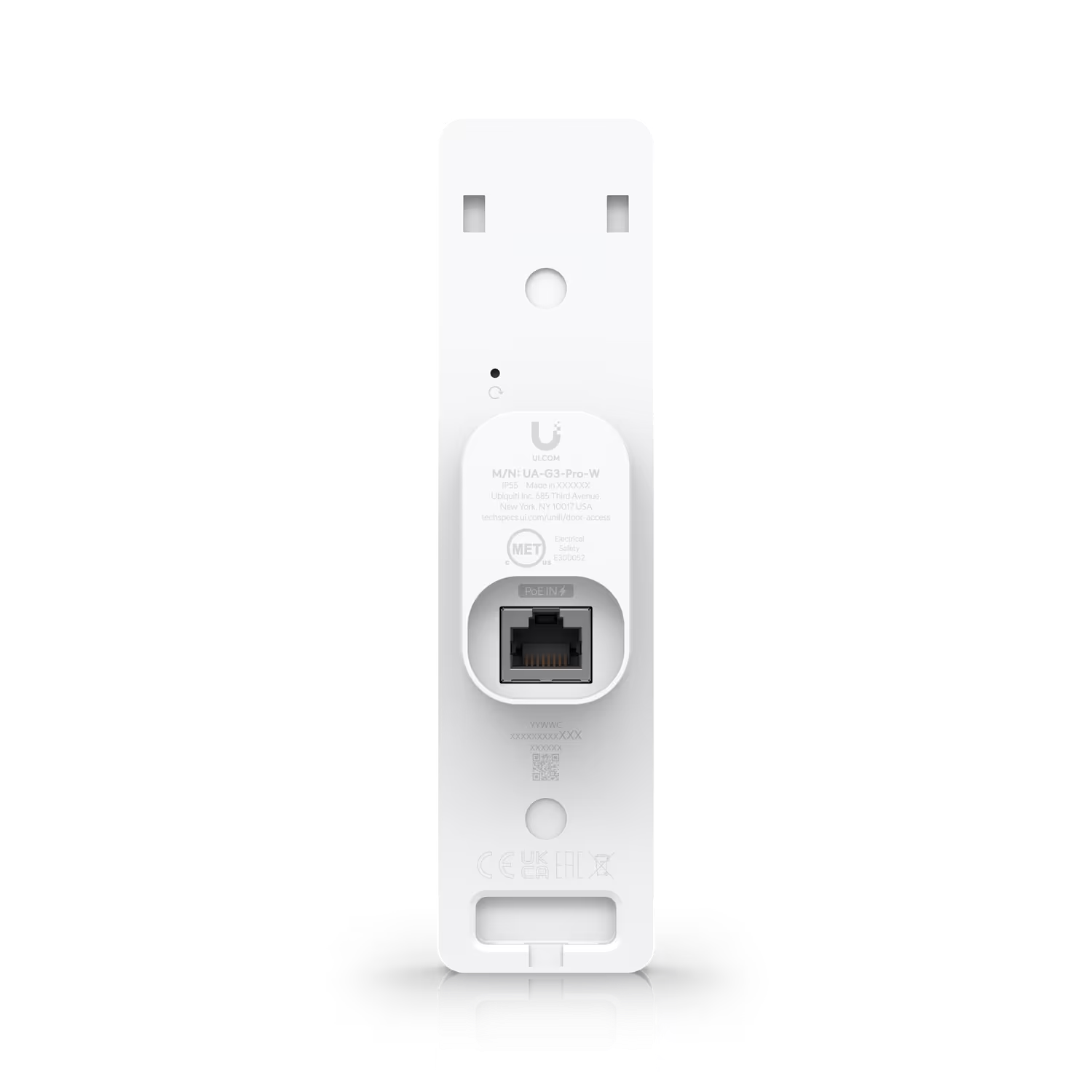 Ubiquiti UA-G3-Pro Control de Acceso Interfaz de Autenticación Multi-factor NFC/BLE con Comunicación Bidireccional y Gestión IP, Blanco 9