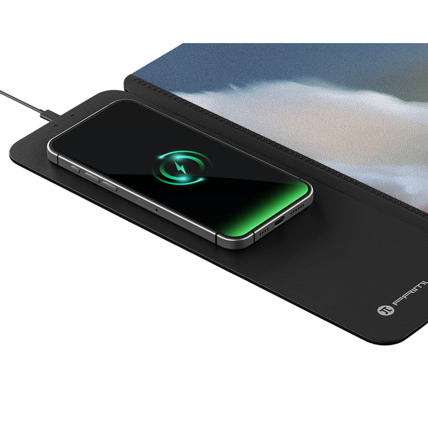 Primus Gaming PMP-S17BF-XL Alfombrilla Gamer Star Wars XL 30×80 cm, con Carga Inalámbrica 15W, Mouse Pad Gaming Antideslizante, Base Magnética Desmontable 4