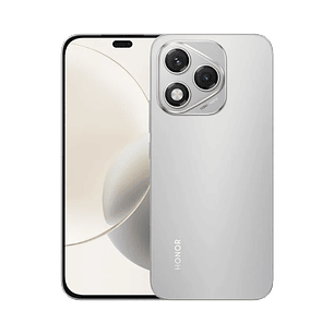 Honor 400 Lite Smartphone 6.7” AMOLED 8GB+256GB, Android 15, Cámara 108MP AI, Batería 5230mAh, IP65, Silver