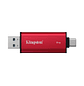 Kingston SSD Externo Portátil 1TB, Dual USB-A y USB-C, USB 3.2 Gen 2, Alta Velocidad hasta 1050MB/s, Compatible Windows macOS Android - Miniatura 2