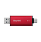 Kingston SSD Externo Portátil 2TB, Dual USB-A y USB-C, USB 3.2 Gen 2, Alta Velocidad hasta 1050MB/s, Compatible Windows macOS Android - Miniatura 2