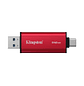Kingston SSD Externo Portátil 512GB, Dual USB-A y USB-C, USB 3.2 Gen 2, Alta Velocidad hasta 1050MB/s, Compatible Windows macOS Android - thumbnail 2