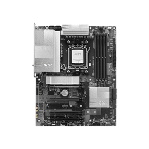 MSI PRO B850-P WIFI Placa Madre ATX AMD AM5, Chipset B850, Compatible Ryzen 9000 8000 7000, DDR5 hasta 8200MHz, PCIe 5.0, Wi-Fi 7, Bluetooth 5.4, 5G LAN