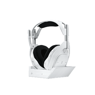 Logitech G A50 X Audífonos Gamer Inalámbricos, LIGHTSPEED, PLAYSYNC Xbox PS5 PC Mac, HDMI 2.1 4K 120Hz, Dolby Atmos, PRO-G Graphene, Bluetooth, Micrófono Profesional, blanco