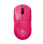 Logitech G PRO 2 LIGHTSPEED Mouse Gamer Inalámbrico, Sensor HERO 2 44K DPI, LIGHTFORCE, Ambidiestro, Esports, USB-C, RGB, Rosa - Miniatura 1