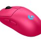 Logitech G PRO 2 LIGHTSPEED Mouse Gamer Inalámbrico, Sensor HERO 2 44K DPI, LIGHTFORCE, Ambidiestro, Esports, USB-C, RGB, Rosa - Miniatura 3