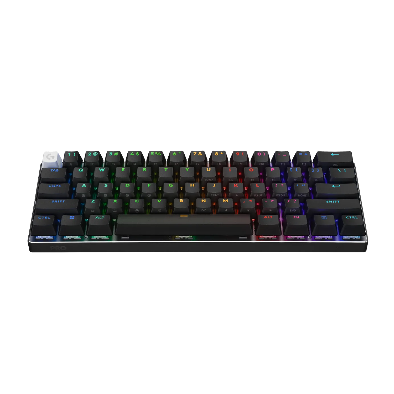 Logitech G PRO X 60 Negro Teclado Gamer Inalámbrico, Táctil, LIGHTSPEED, 60%, RGB LIGHTSYNC, KEYCONTROL, Bluetooth, USB-C, Esports 2