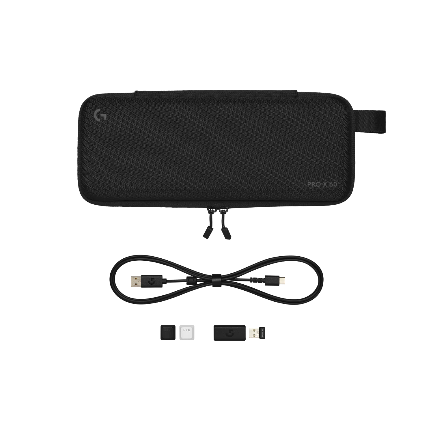 Logitech G PRO X 60 Negro Teclado Gamer Inalámbrico, Táctil, LIGHTSPEED, 60%, RGB LIGHTSYNC, KEYCONTROL, Bluetooth, USB-C, Esports 7
