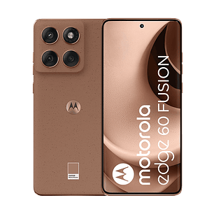 Motorola Edge 60 Fusion 5G Smartphone Android 15, Pantalla pOLED 6.7” 120Hz, 8GB RAM, 256GB, Cámara 50MP + 13MP, Batería 5200mAh, Carga Rápida 68W, Dual SIM, IP68, Cafe