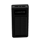 Xtech XPB-200 Banco de Energía Solar 20.000mAh, Power Bank Universal, USB-C 24 pin, USB-A 4 pin, Micro-USB 5 pin, Batería Litio Polímero, Linterna LED, Carga Rápida, Negro - thumbnail 1