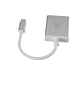 Xtech XTC-552 Adaptador USB-C a VGA, Display Adapter, Conector USB-C macho a VGA hembra, Resolución 1080p, Compatible Windows macOS Chrome OS Android, Carcasa Metálica, Cable 14cm, Plata - thumbnail 4