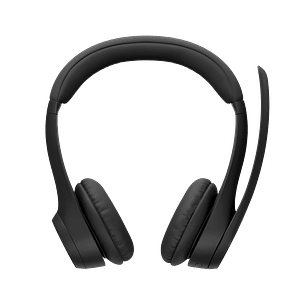 Logitech Zone 300 Auriculares Inalámbricos, Micrófono Cancelación de Ruido, Bluetooth 5.3, Batería 20h, Negro