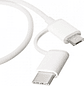 Xiaomi Mi 2 Cable 1 USB Cable Micro USB y Tipo C - thumbnail 3