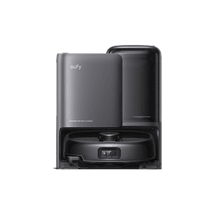 Eufy Omni E25 Robot Aspirador Inteligente, Autovaciado, Mapeo Láser, Limpieza Seca y Húmeda, Negro