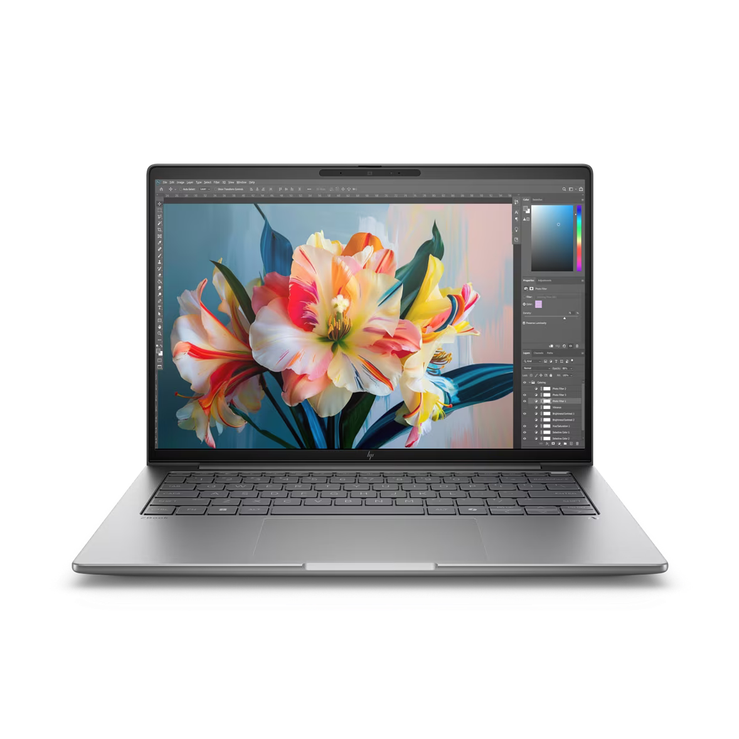 HP ZBook 8 G1i Workstation Notebook 16”, Intel Core Ultra 7 255H hasta 5.1GHz, 16GB RAM, 512GB SSD, NVIDIA RTX 500 Ada, Windows 11 Pro 1