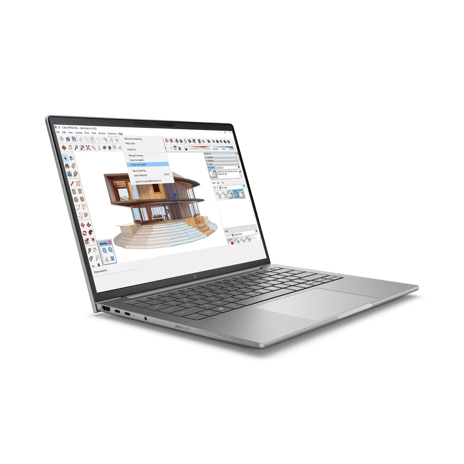 HP ZBook 8 G1i Workstation Notebook 14”, Intel Core Ultra 7 255H hasta 5.1GHz, 16GB RAM, 512GB SSD, NVIDIA RTX 500 Ada, Windows 11 Pro 4