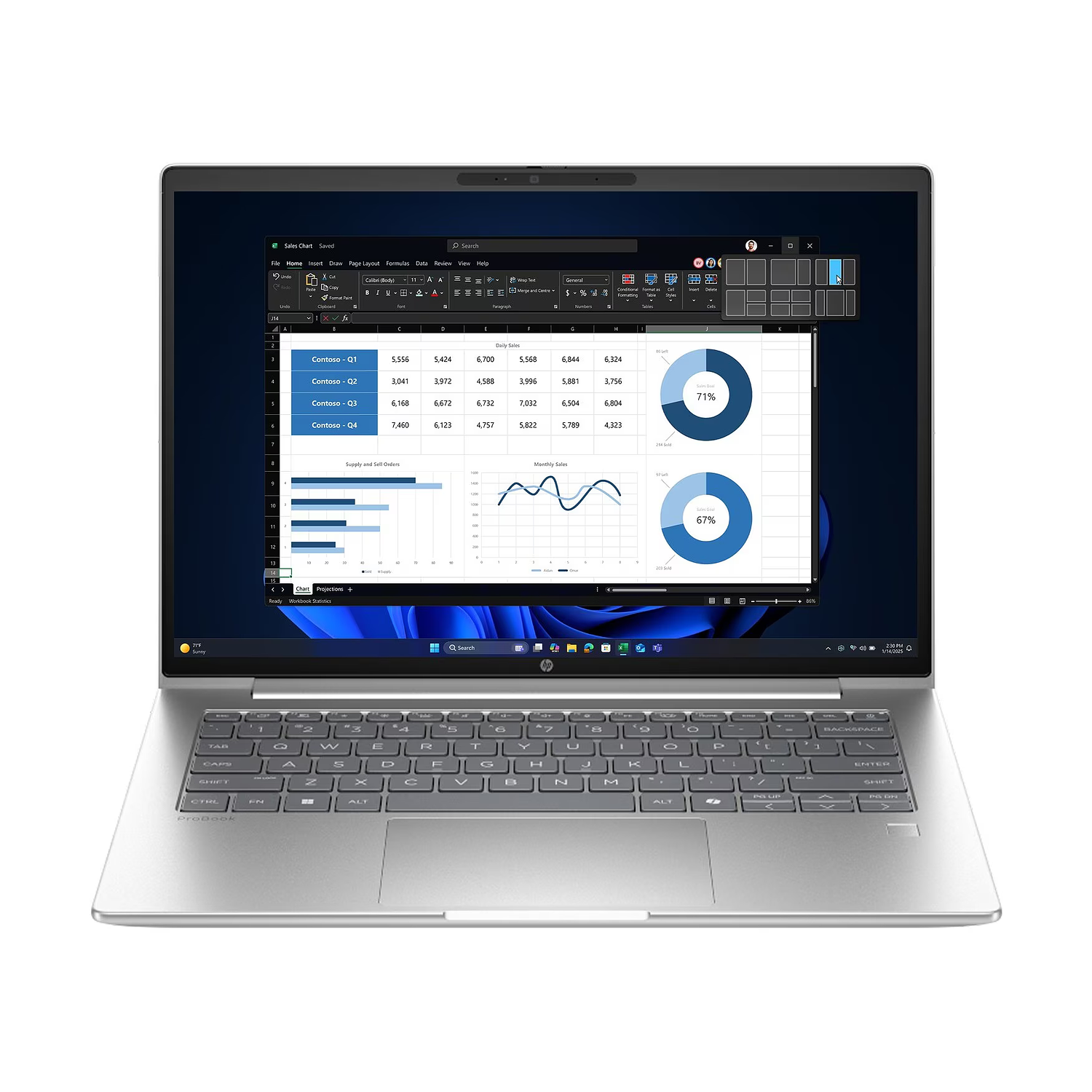 HP ProBook 4 G1i AI Notebook 14
