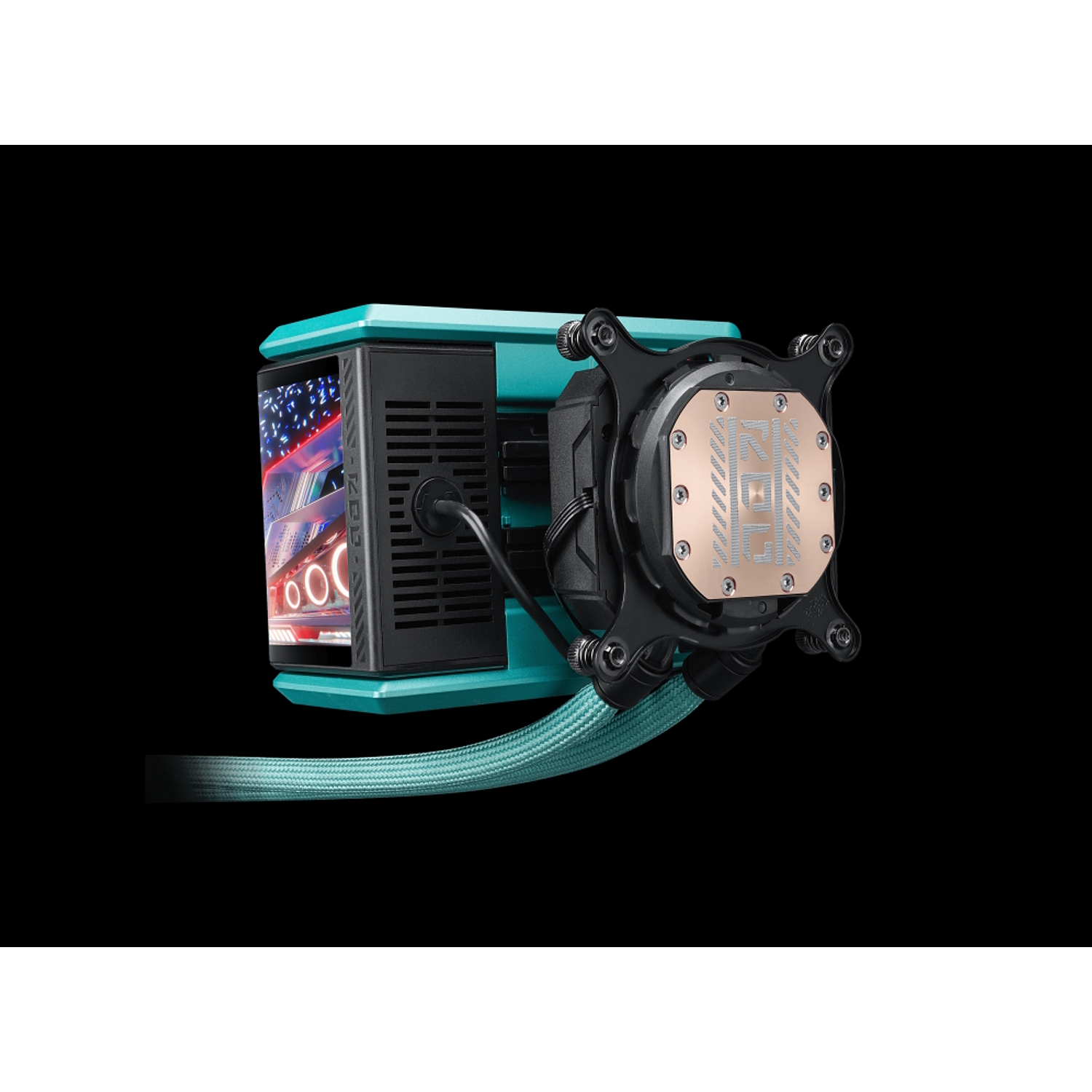 ASUS ROG Ryuo IV 360 Miku Sistema de Refrigeración Radiador de 360mm, Ventiladores ARGB de Alta Presión Estática y Personalización vía Armoury Crate Edición Hatsune Miku 5