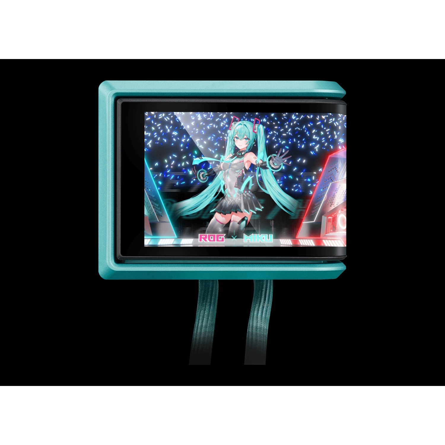 ASUS ROG Ryuo IV 360 Miku Sistema de Refrigeración Radiador de 360mm, Ventiladores ARGB de Alta Presión Estática y Personalización vía Armoury Crate Edición Hatsune Miku 11