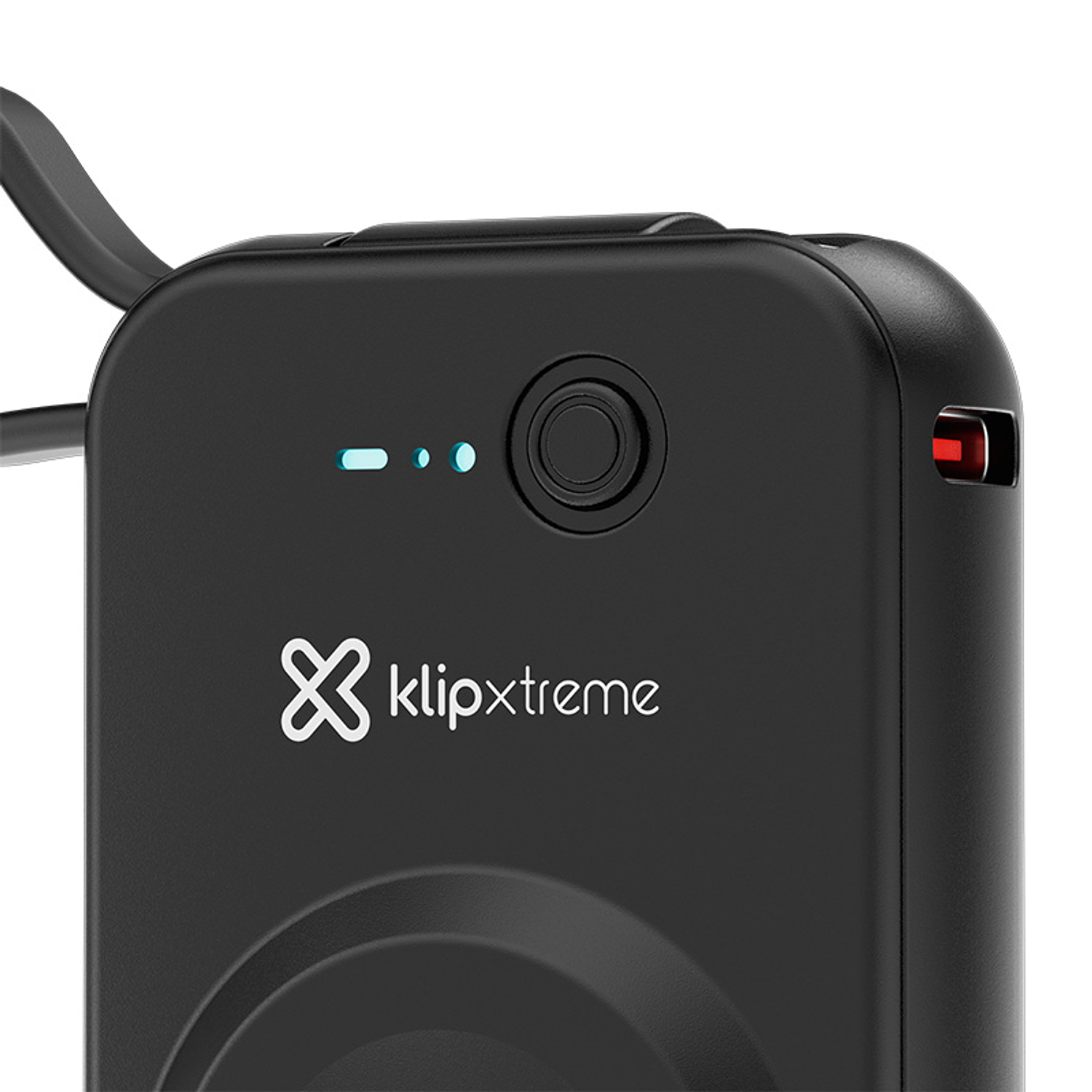 Klip Xtreme KPB-050 PowerWatch 2 en 1 Power Bank 2000mAh, Cargador Inalámbrico Apple Watch, USB-C Integrado, Carga Wireless 2.5W, Banco de Energía Portátil 4