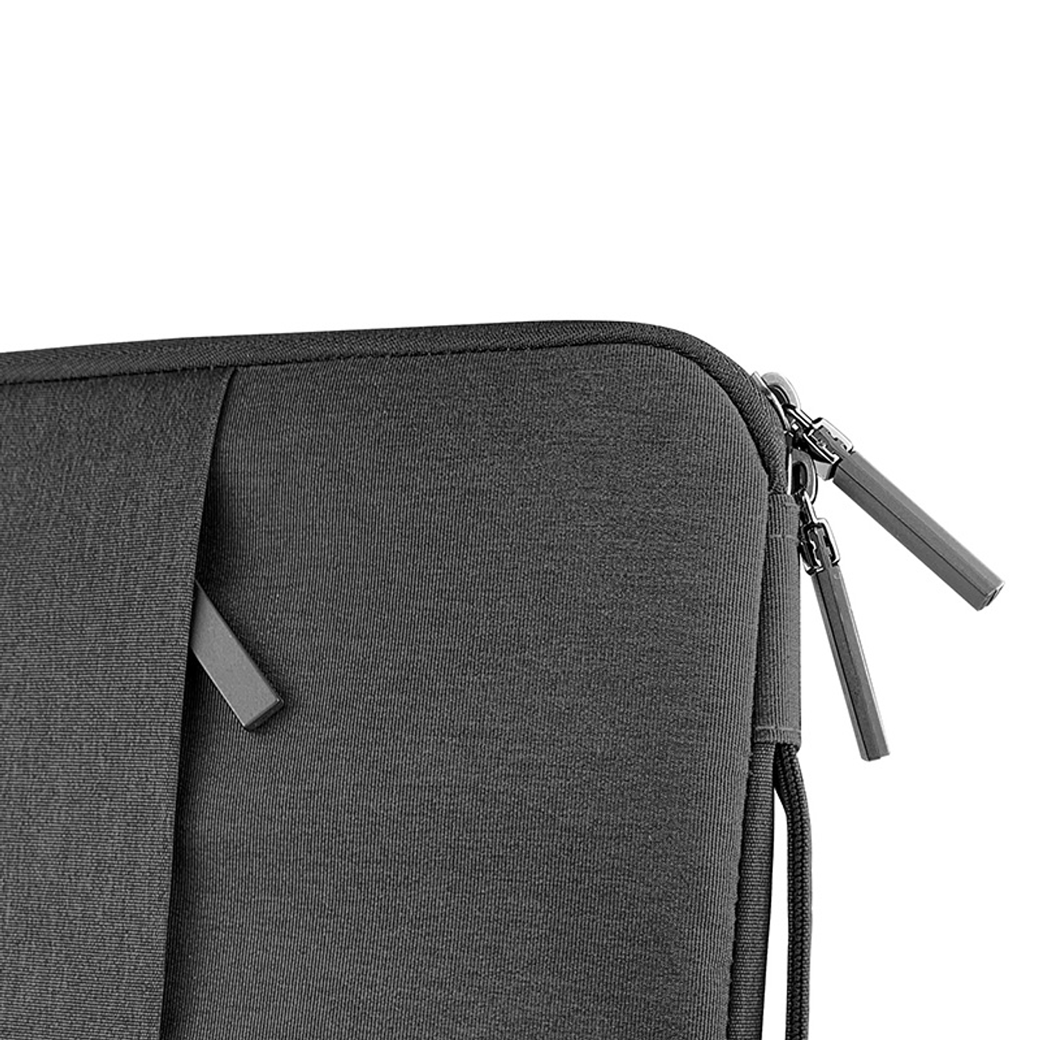 Klip Xtreme KNS-418 Funda para Notebook 14.1”, Sleeve para Laptop 14”, Bolso Laptop con Asa, Funda Acolchada para Portátil, Poliéster Resistente, Gris Oscuro 2