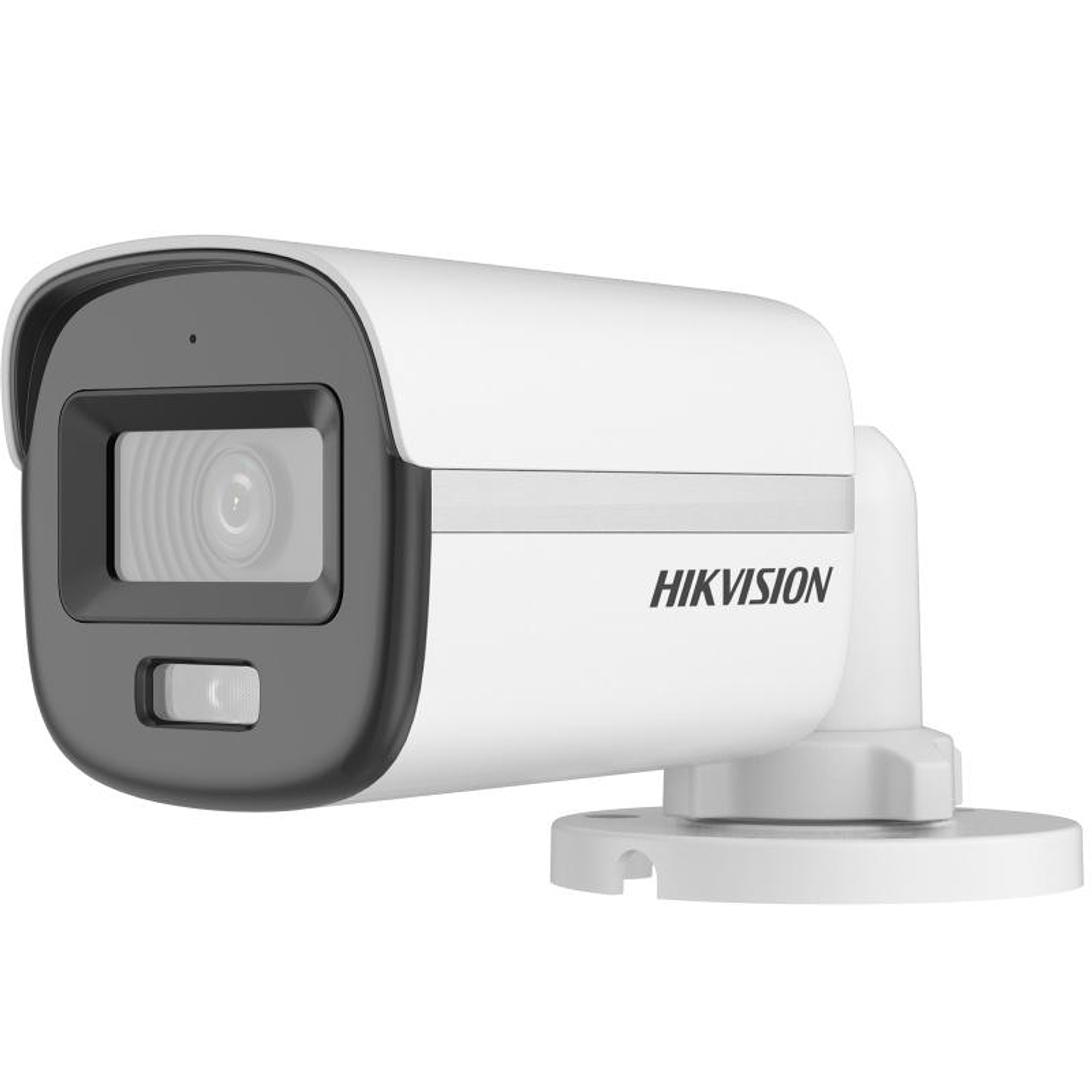 HIKVISION Kit 8 Cámaras Bullet Análogas ColorVu 2MP, Mini Bala Fija Full HD 1080p, Luz Híbrida Inteligente, Audio por Coaxial, IR 20m, IP67, TVI AHD CVI CVBS 3