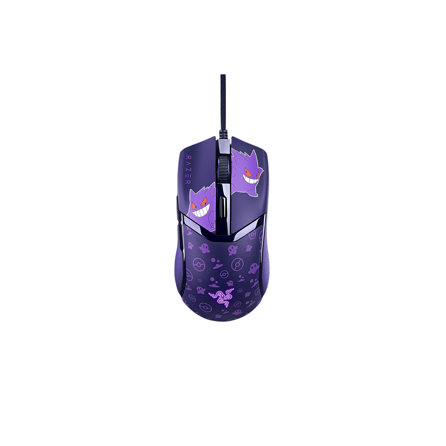 Razer Cobra Pokémon Gengar Edition Mouse Gamer RGB, 8500 DPI, Switches Ópticos, USB, 58 g, Alta Precisión 1