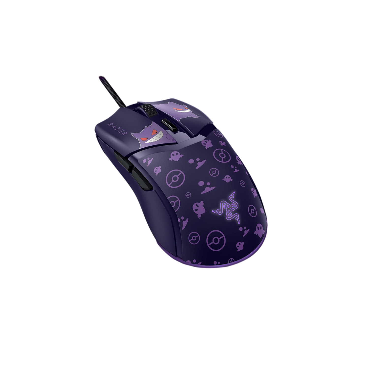 Razer Cobra Pokémon Gengar Edition Mouse Gamer RGB, 8500 DPI, Switches Ópticos, USB, 58 g, Alta Precisión 2